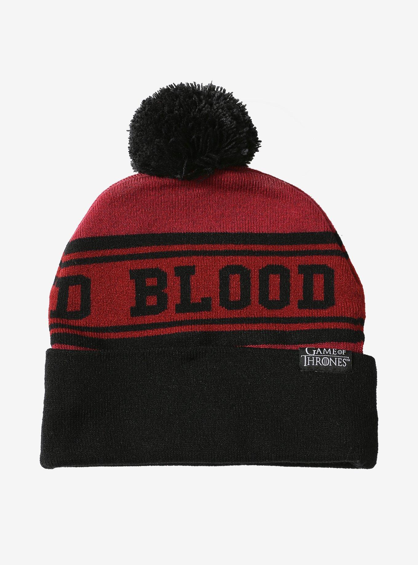 Game Of Thrones Targaryen Sigil Pom Watchman Beanie, , alternate