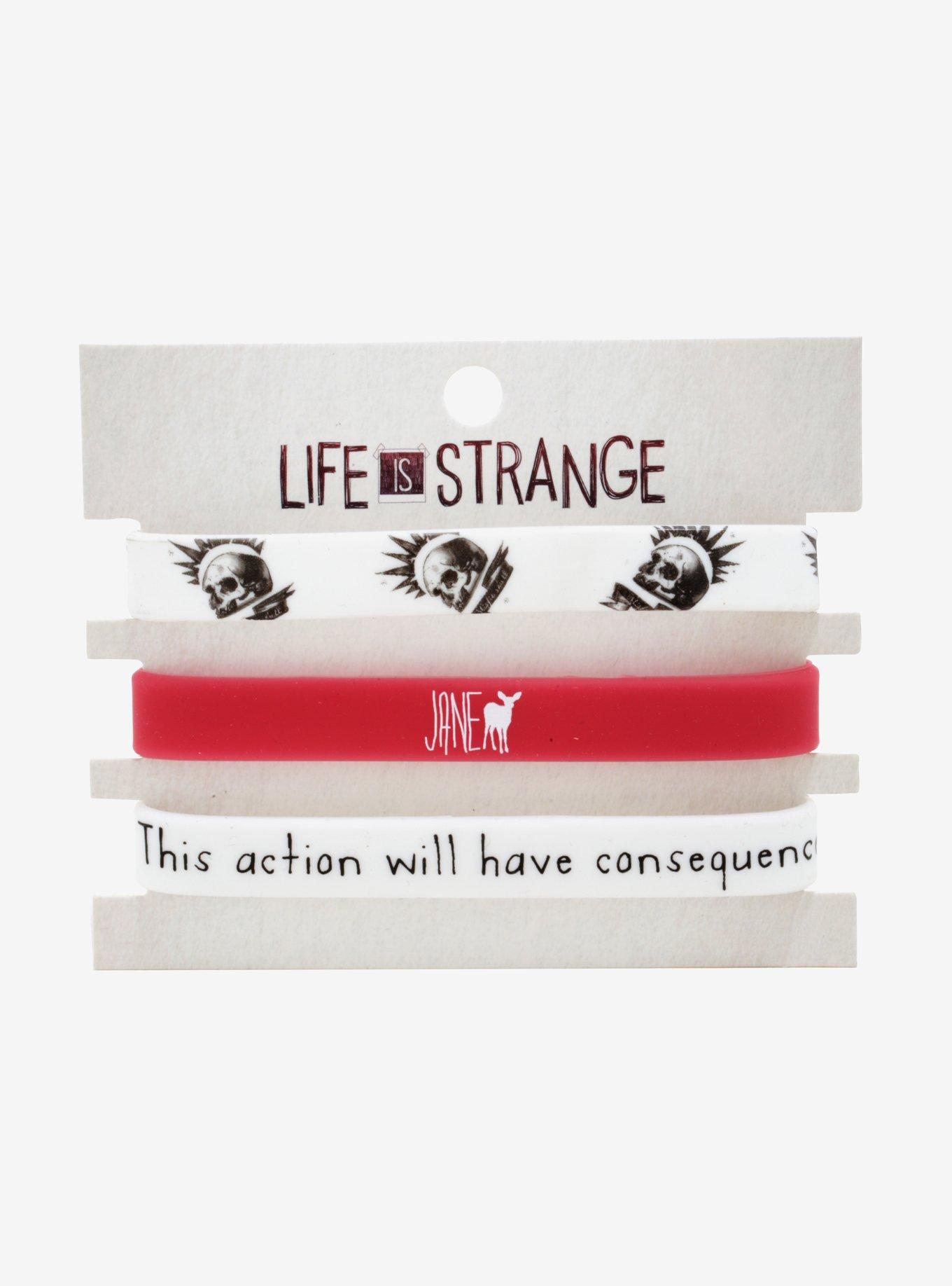 Life Is Strange Rubber Bracelet Set, , alternate
