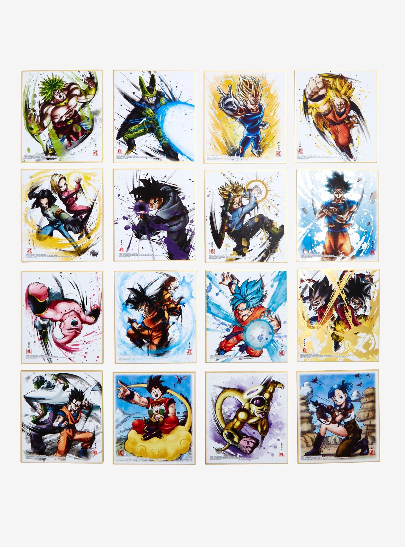 Dragon Ball Z Shikishi Art Best Collection Mystery Art Box, , alternate