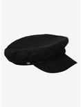Black Corduroy Fiddler Hat, , alternate
