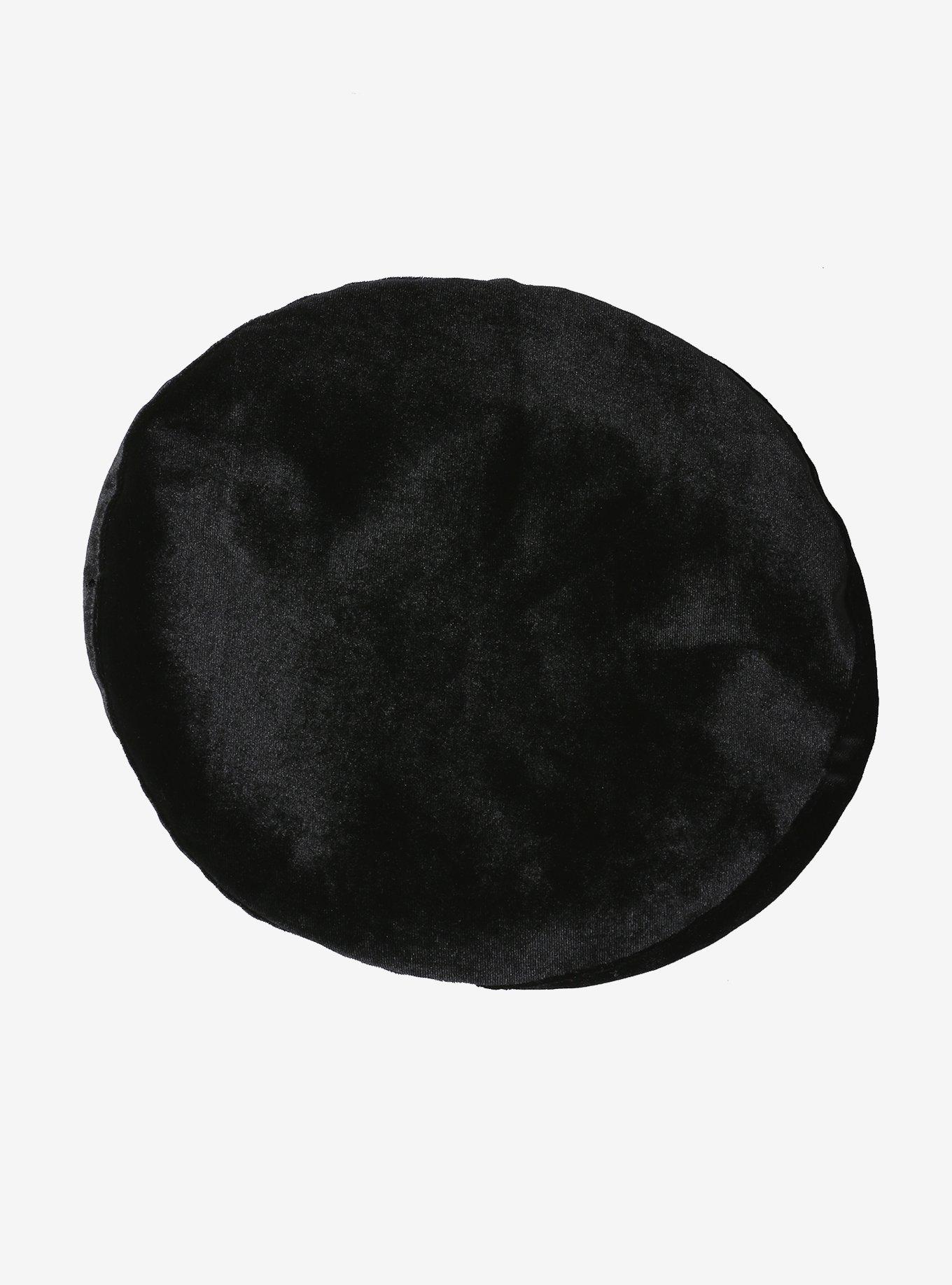 Black Velvet Beret, , alternate