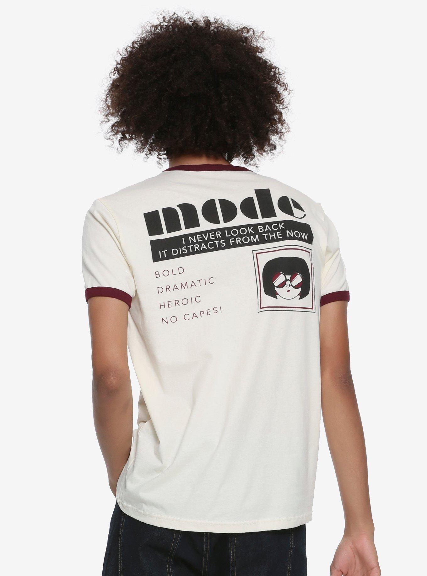 Disney Pixar Incredibles 2 Edna Mode Mens Ringer T-Shirt - BoxLunch Exclusive, , alternate