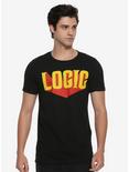 Logic Yellow & Red Logo T-Shirt, , alternate