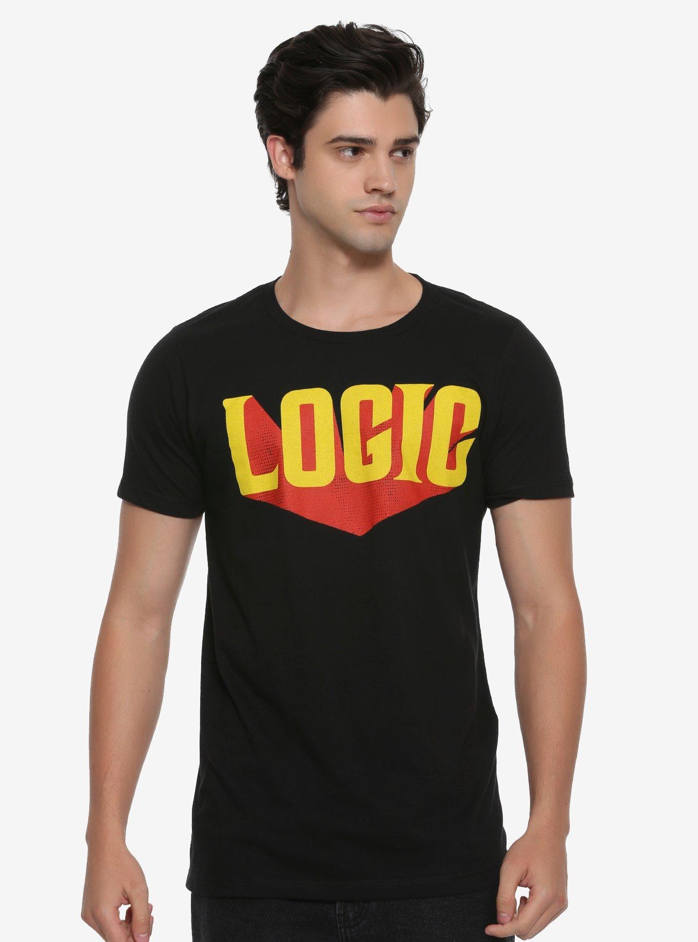 Logic Yellow & Red Logo T-Shirt, , alternate