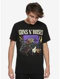 Guns N' Roses Appetite For Destruction Skeleton Band T-Shirt, BLACK, alternate