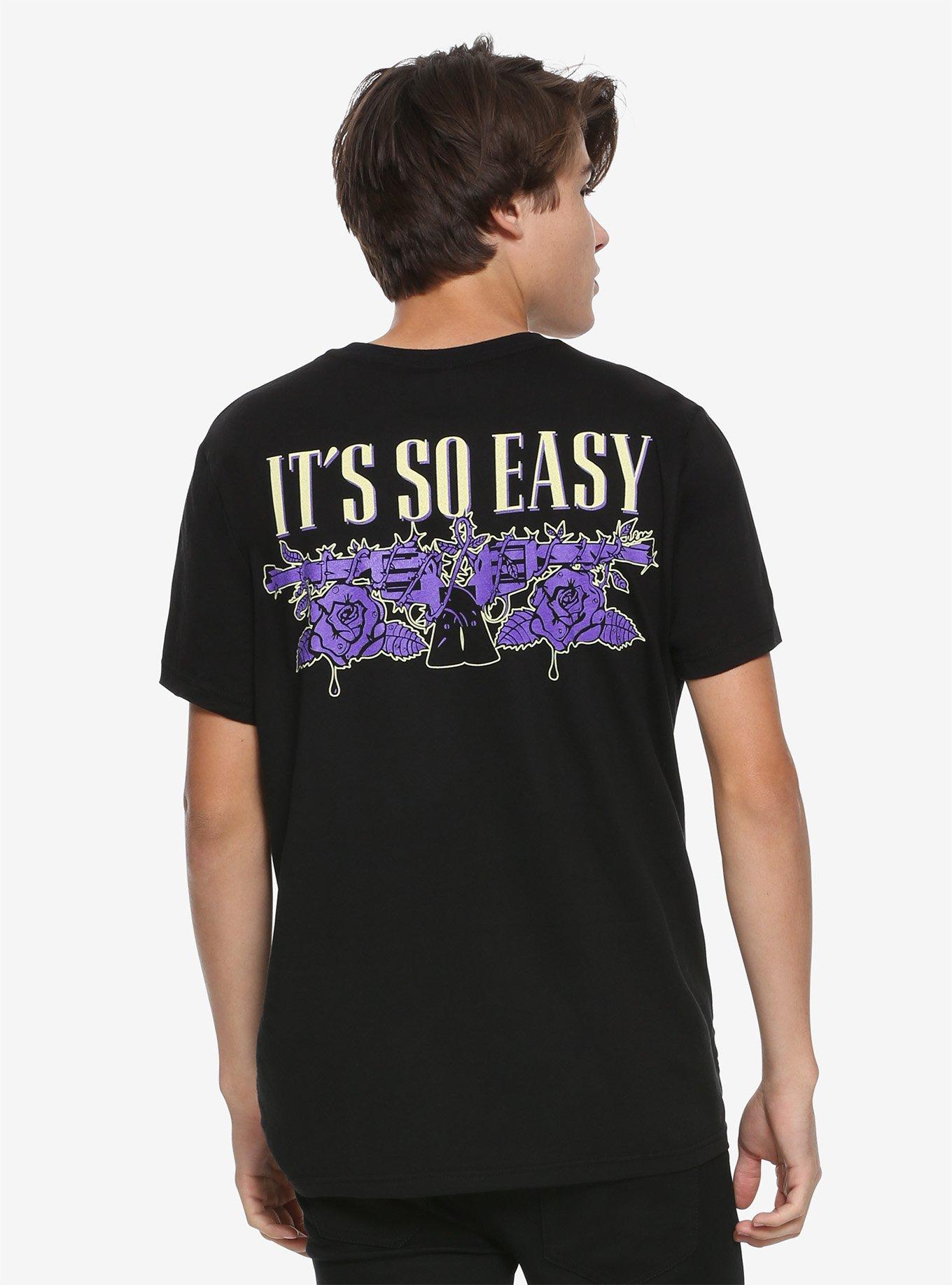 Guns N' Roses Appetite For Destruction Skeleton Band T-Shirt, BLACK, alternate