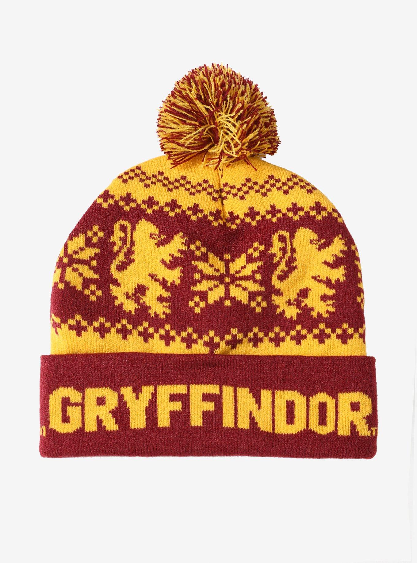 Harry Potter Gryffindor Watchman Pom Beanie, , alternate