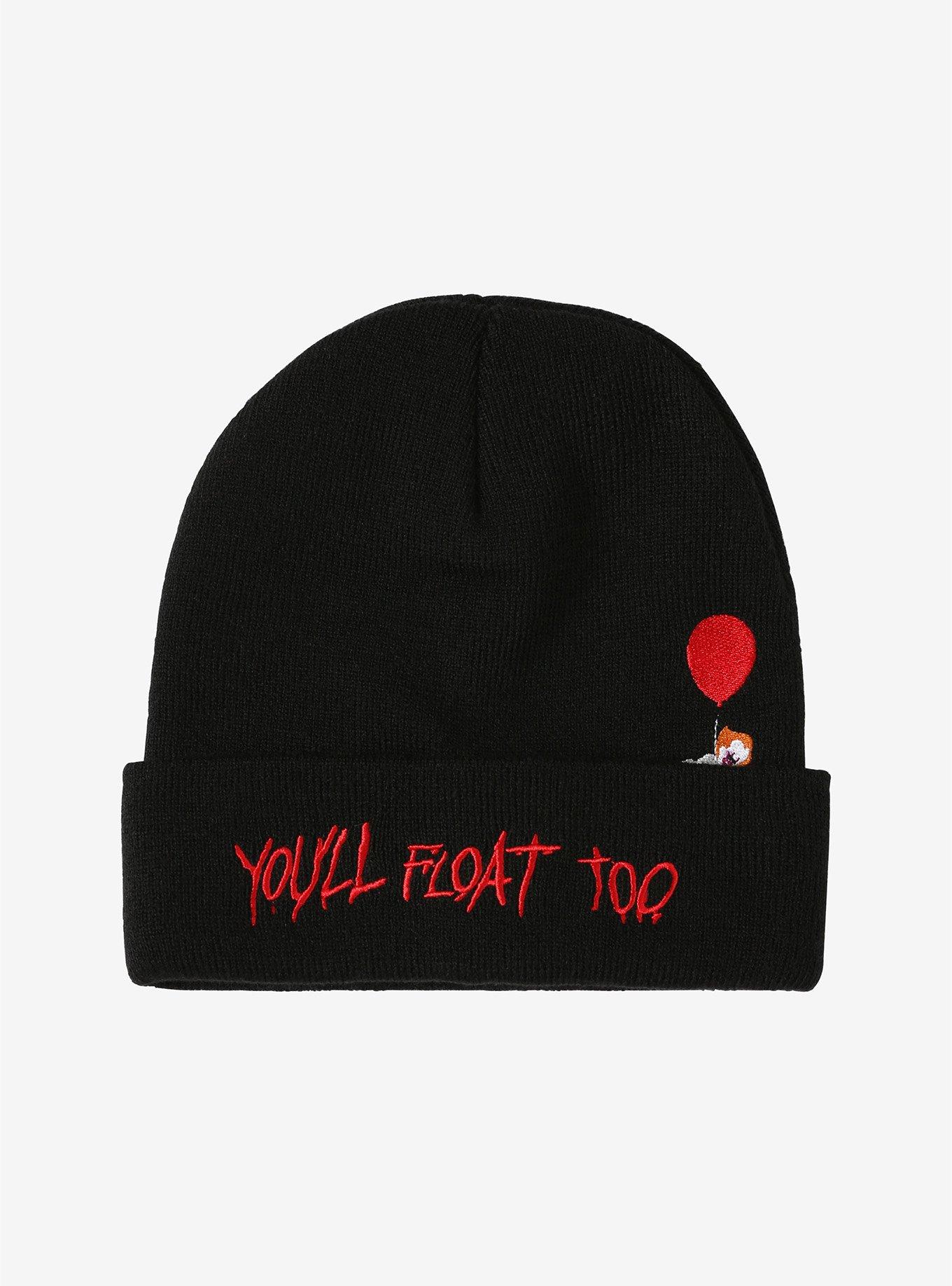 IT Pennywise You'll Float Too Watchman Beanie, , alternate