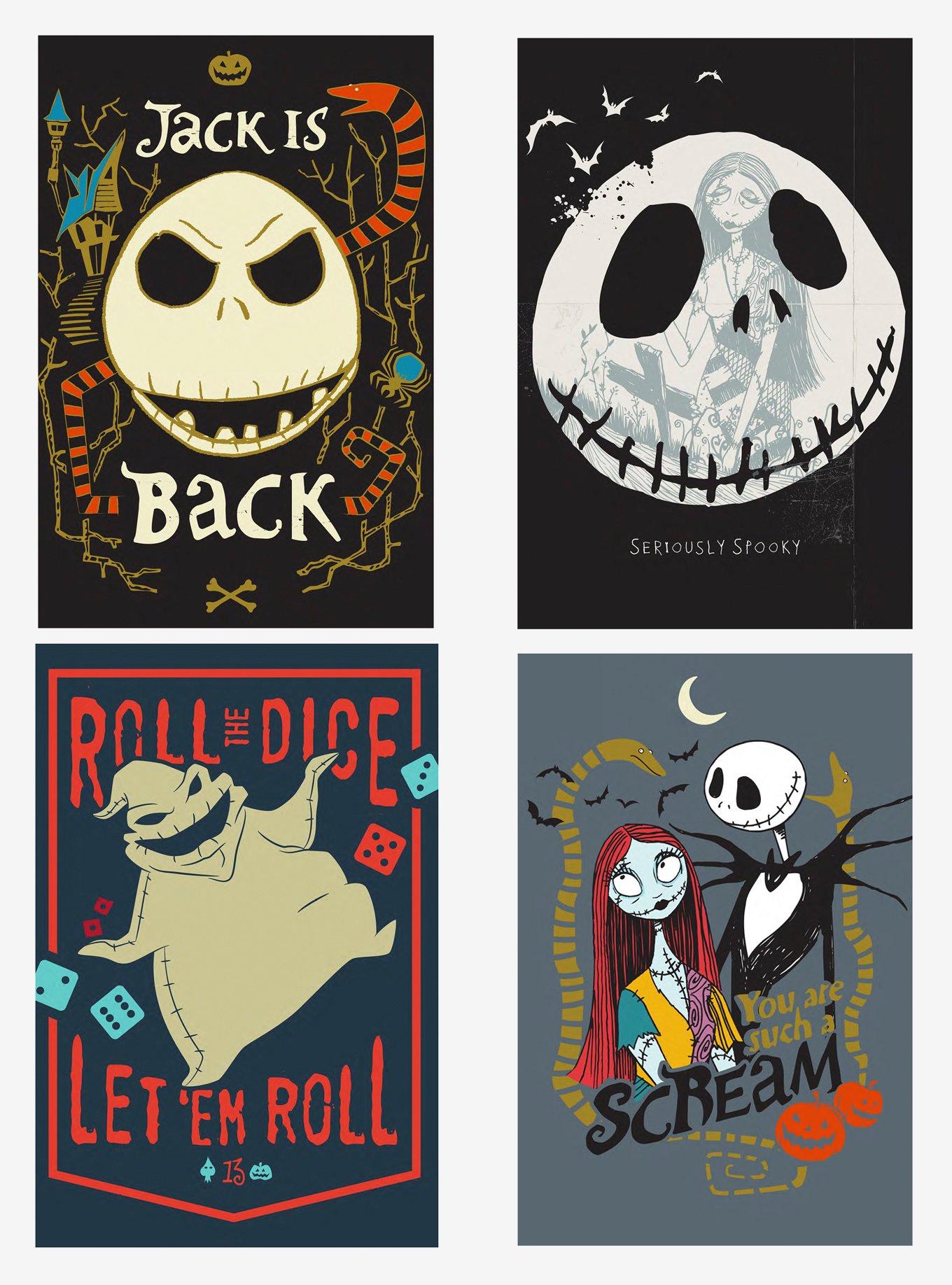 The Nightmare Before Christmas Blind Box Mystery Poster, , alternate