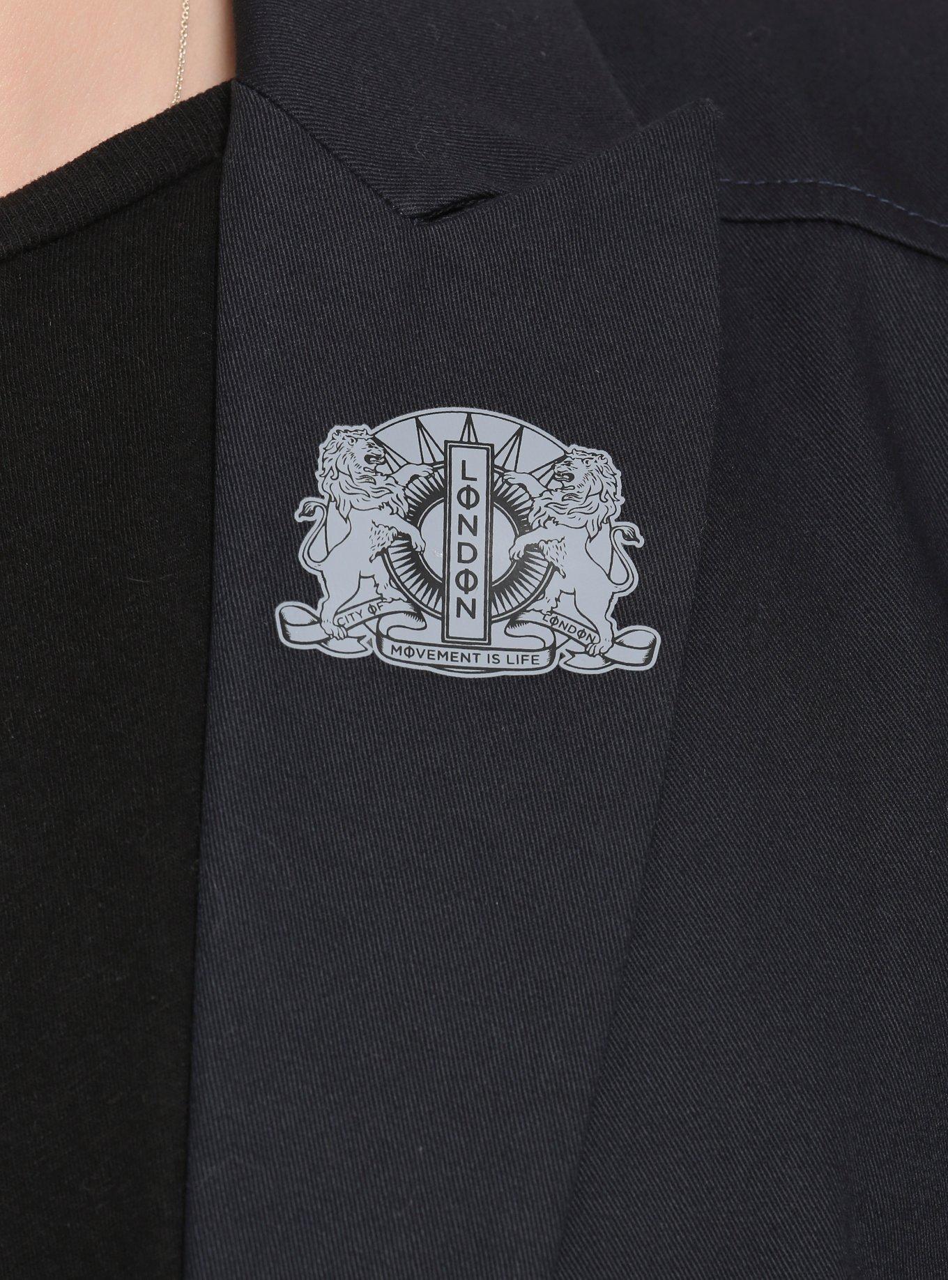 Mortal Engines London Crest Coat, GREY, alternate