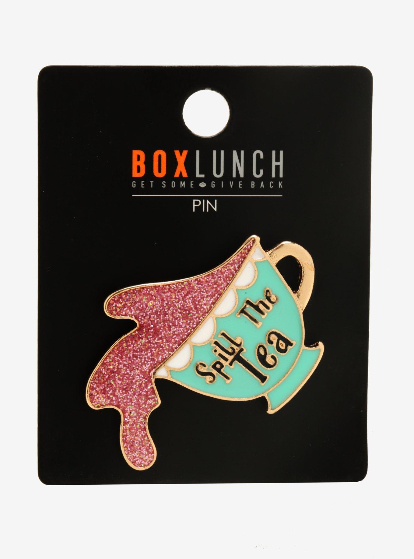 Spill The Tea Enamel Pin, , alternate