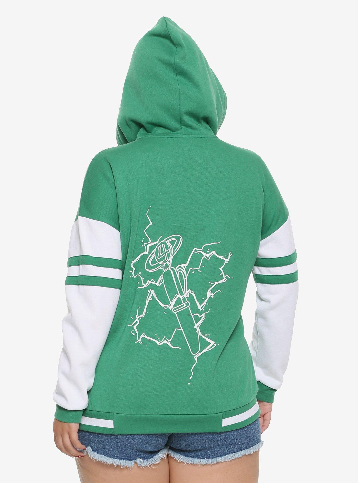 Sailor Moon Sailor Jupiter Girls Athletic Hoodie Plus Size Hot Topic Exclusive, , alternate