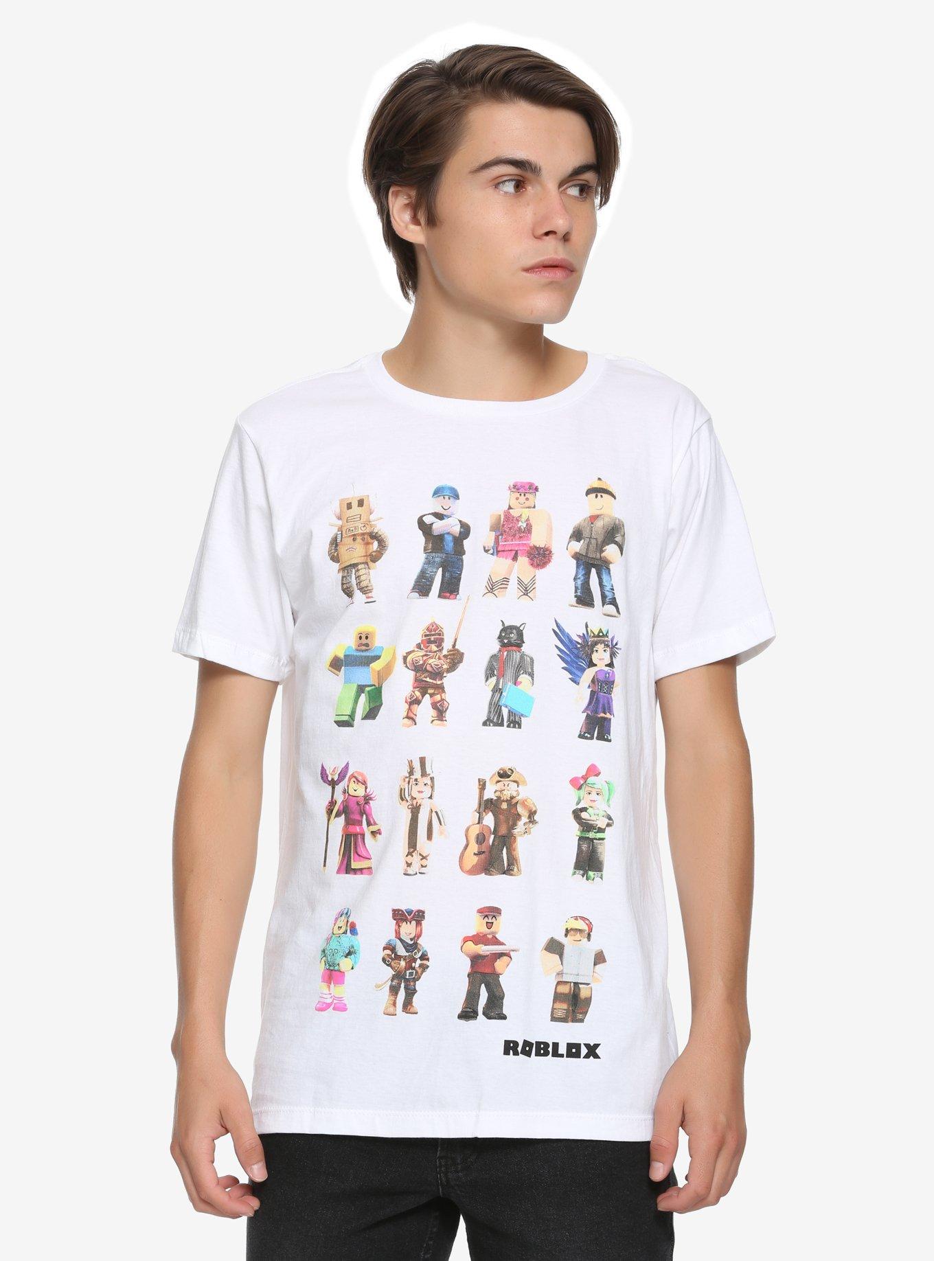 Roblox Character Grid T-Shirt