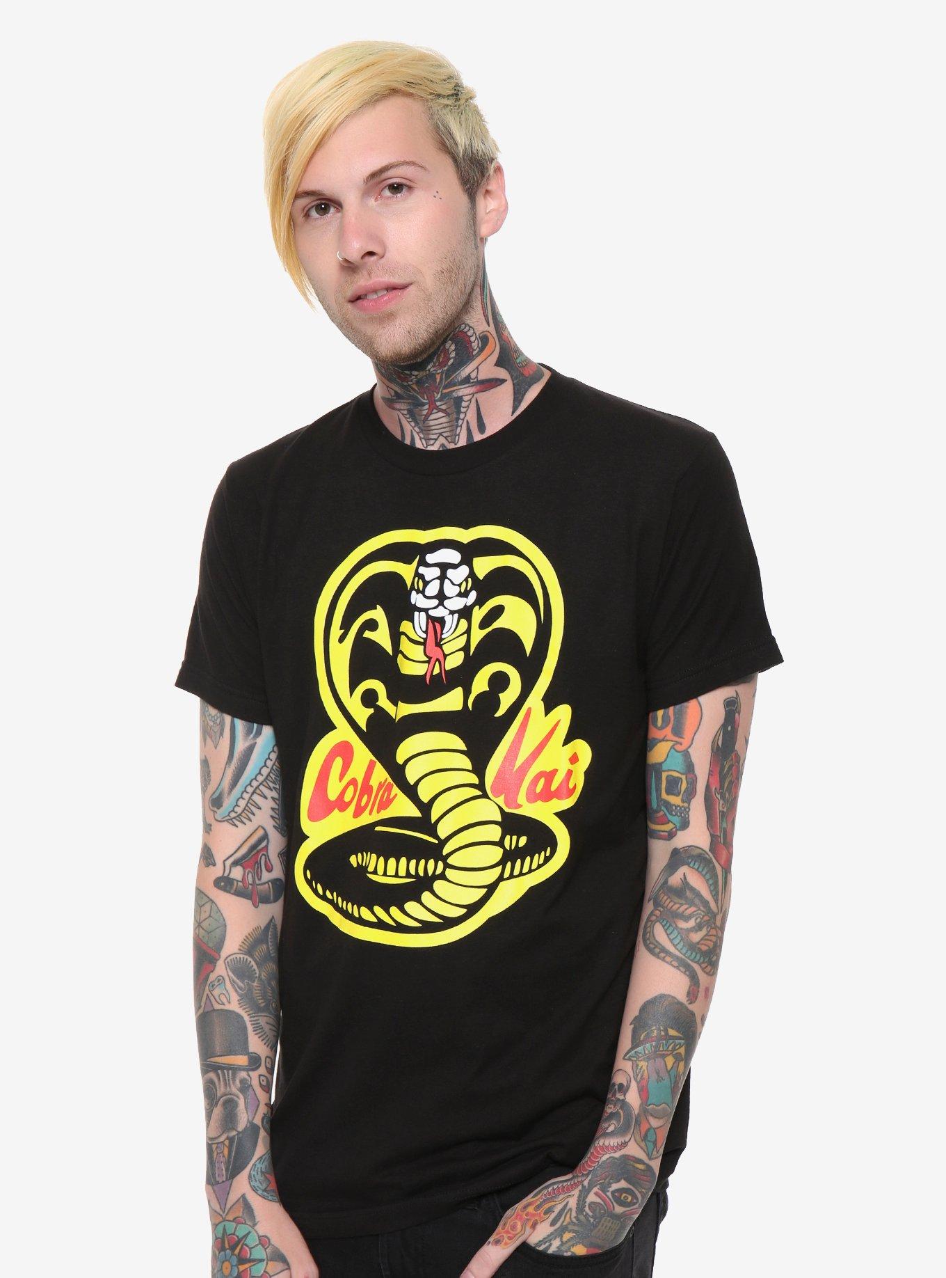 Cobra Kai Karate School T Shirt By CharGrilled