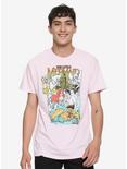 Disney The Little Mermaid Classic Poster Pink T-Shirt, , alternate