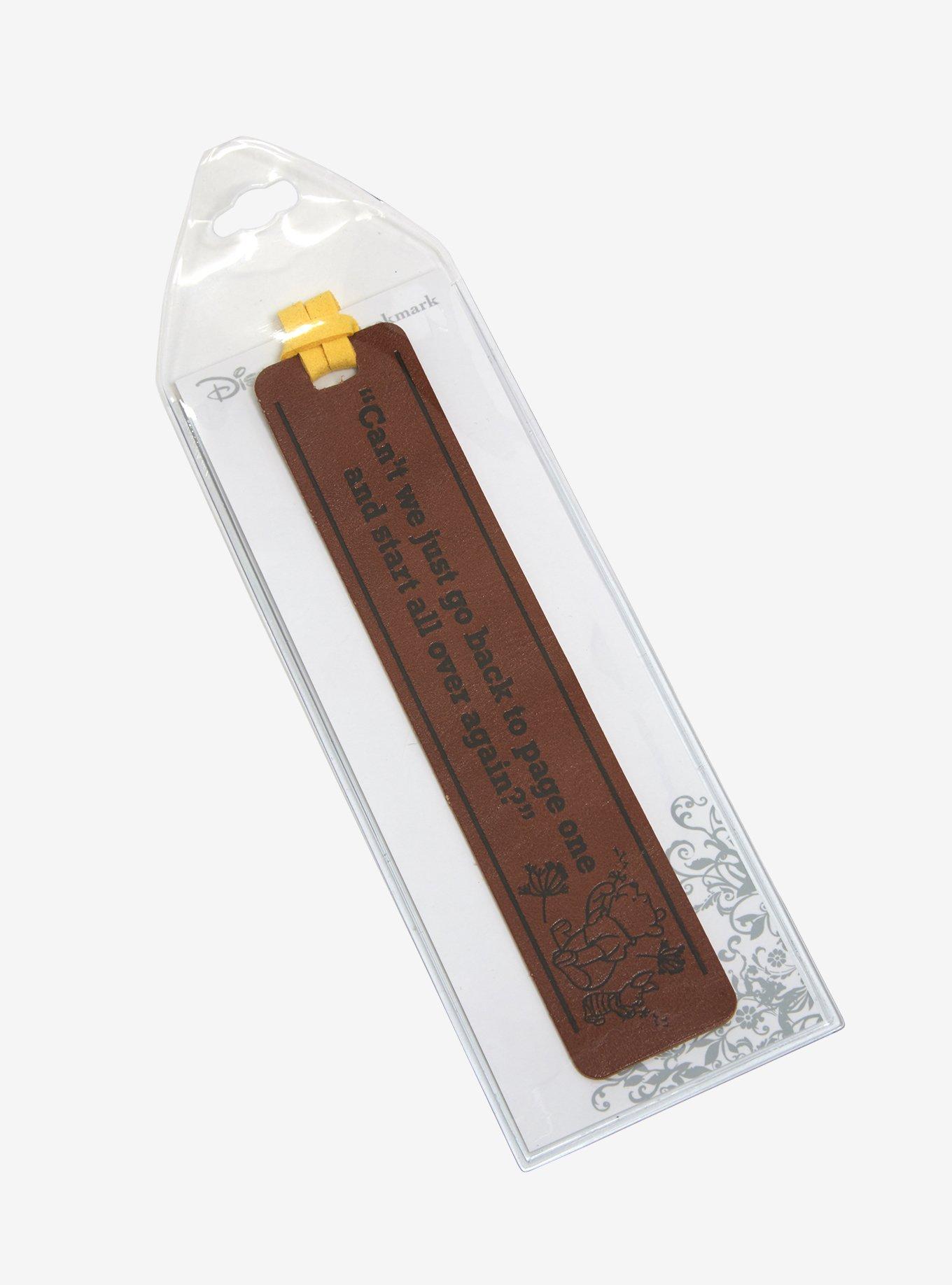 Disney Winnie The Pooh Faux-Leather Bookmark - BoxLunch Exclusive, , alternate
