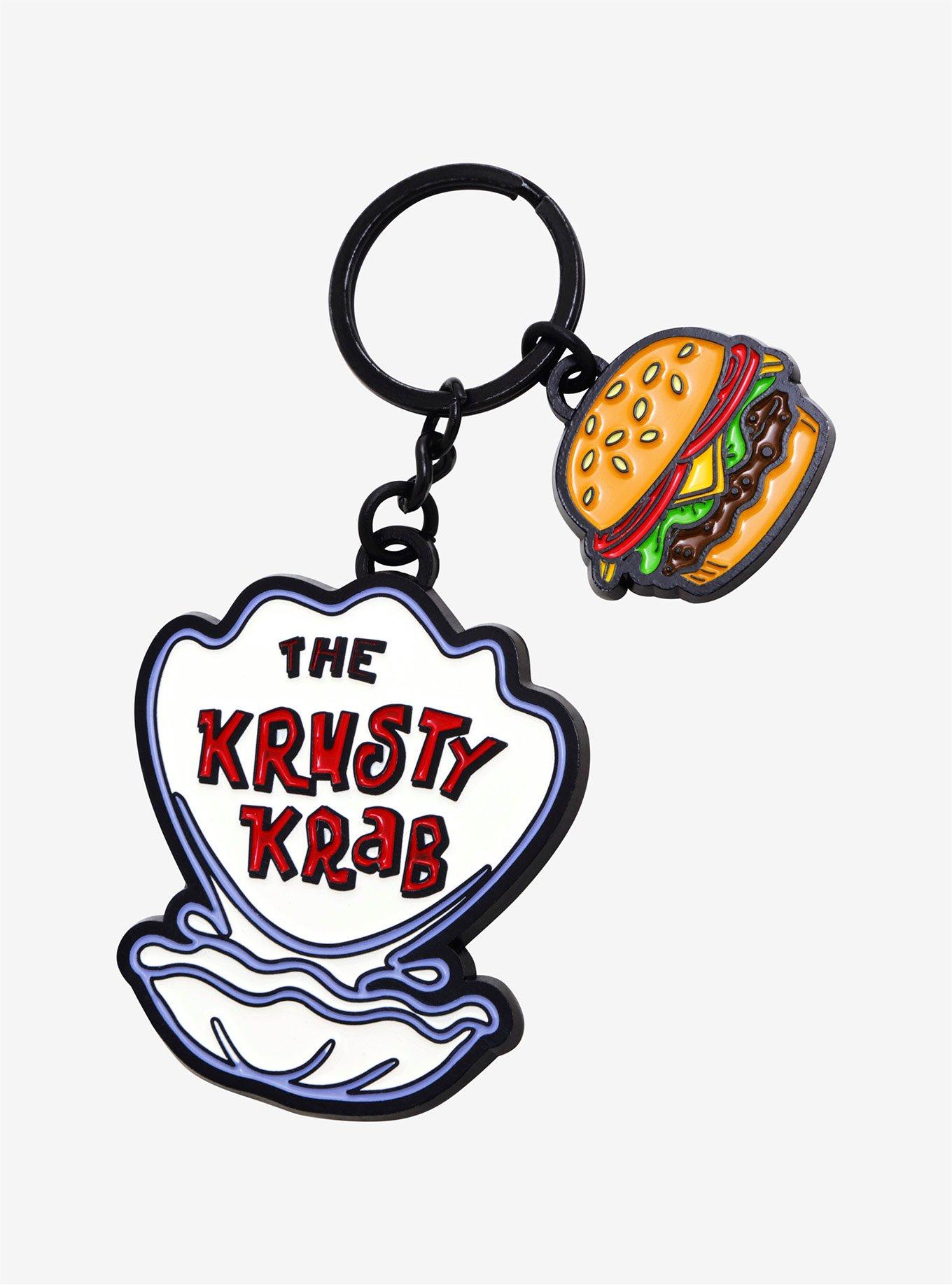 SpongeBob SquarePants Krusty Krab Enamel Key Chain, , alternate