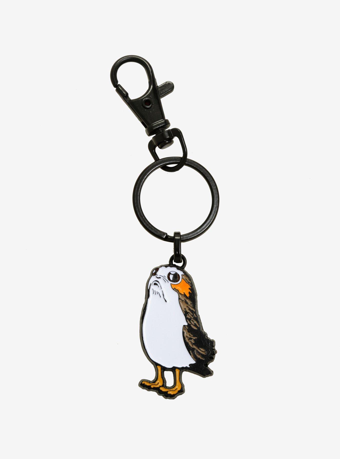 Star Wars Porg Enamel Key Chain, , alternate