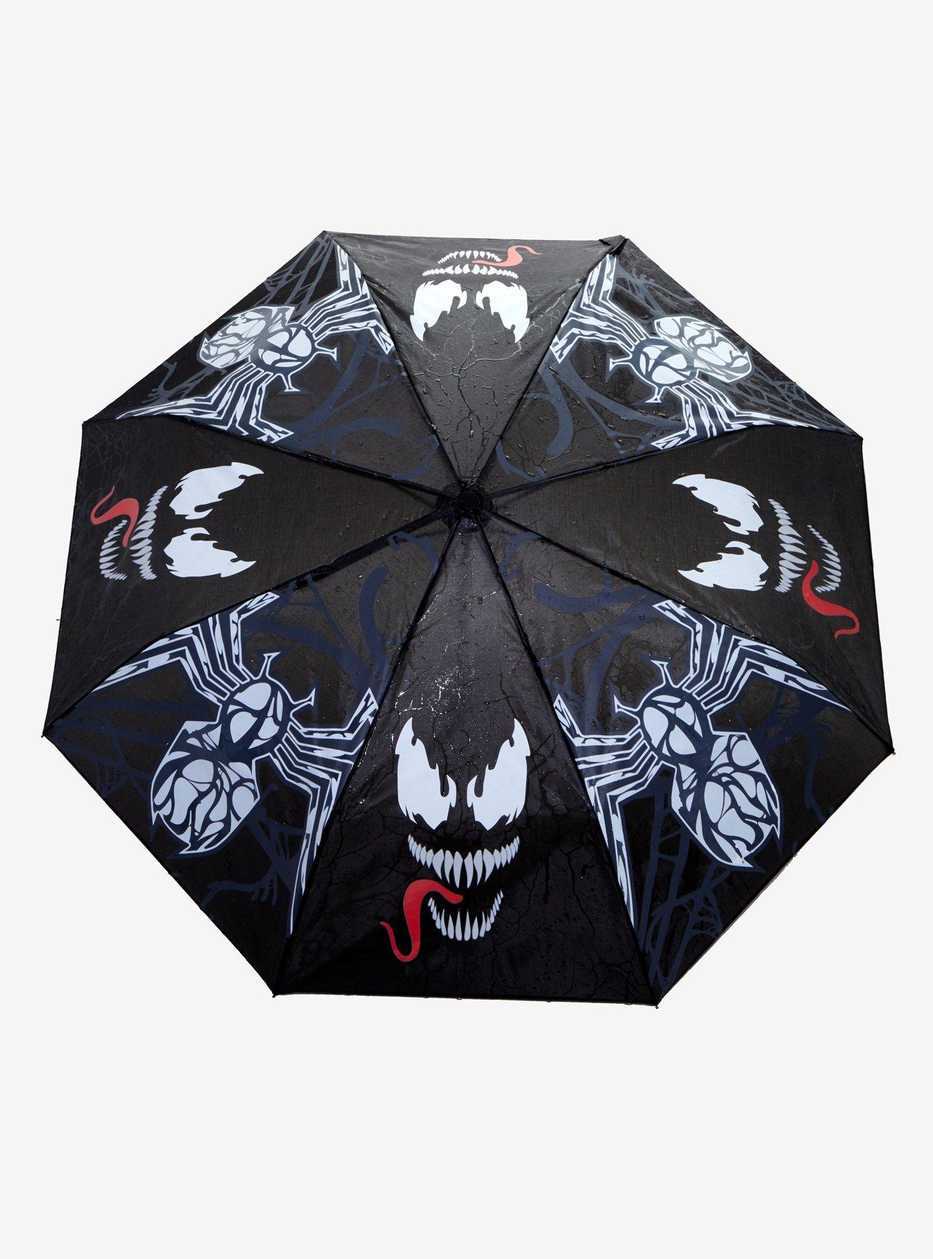 Venom Liquid Reactive Color Change Umbrella, , alternate