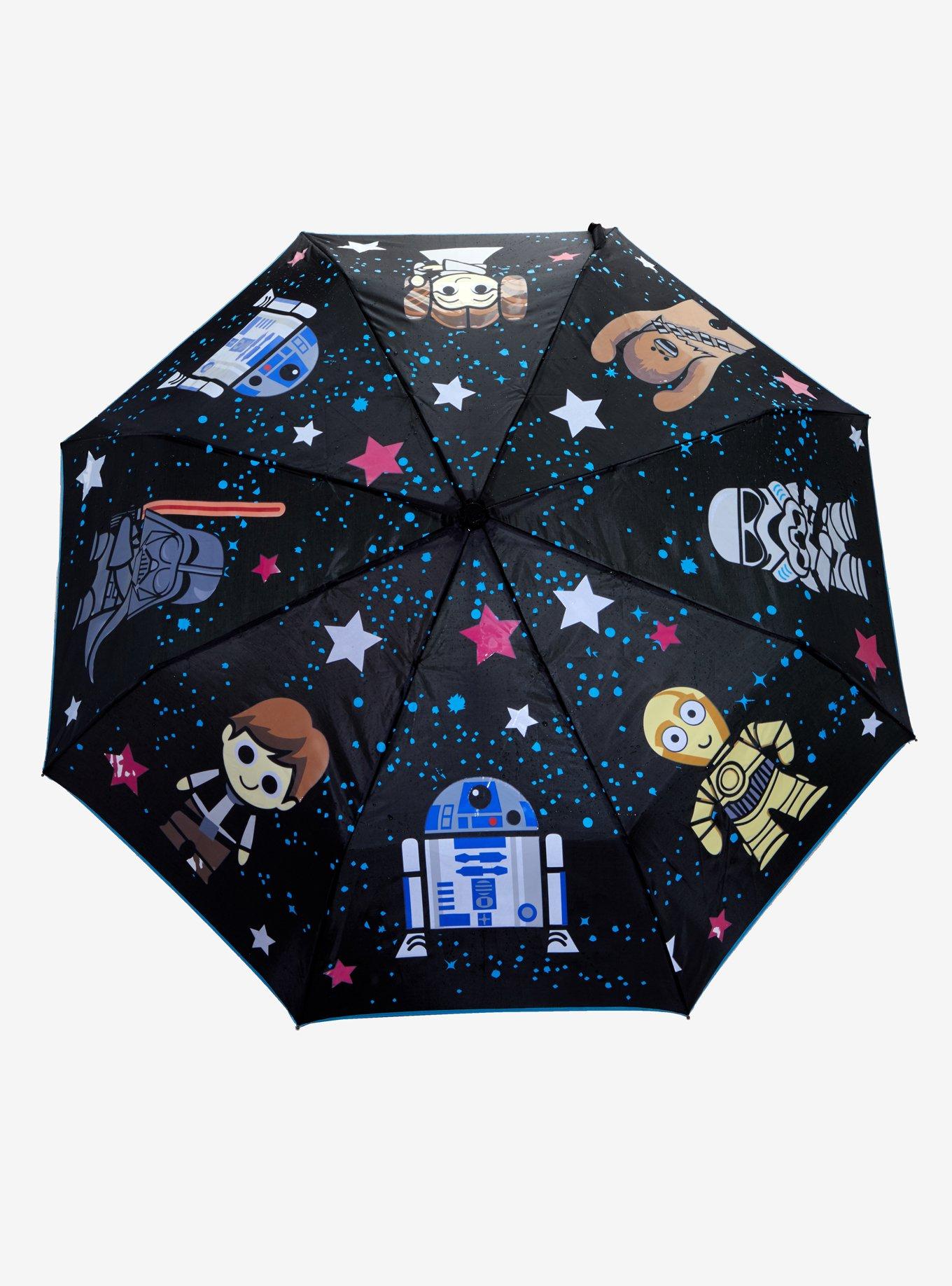 Star Wars Chibi Liquid Reactive Color Change Umbrella, , alternate
