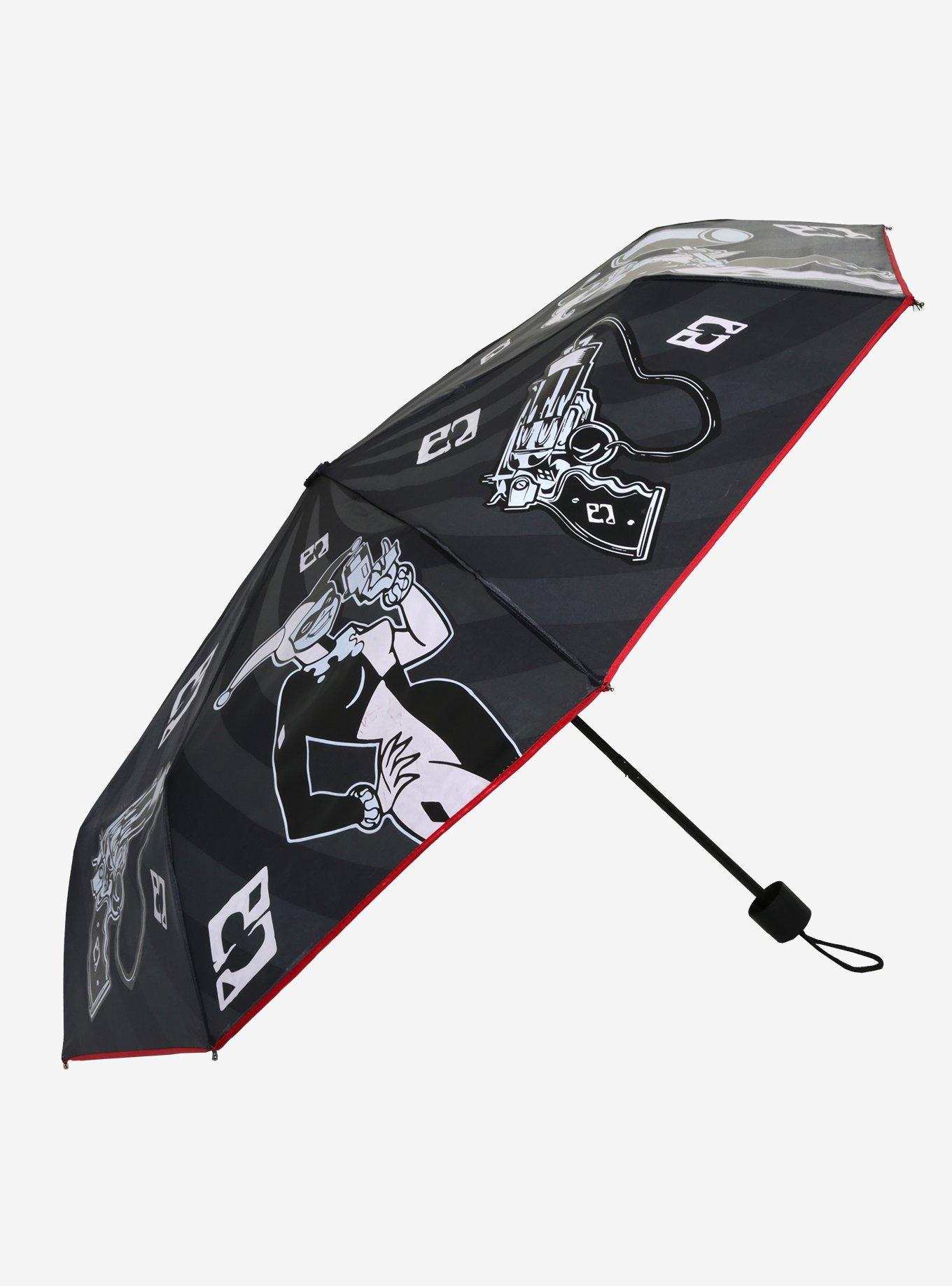 DC Comics Harley Quinn Liquid Reactive Umbrella, , alternate