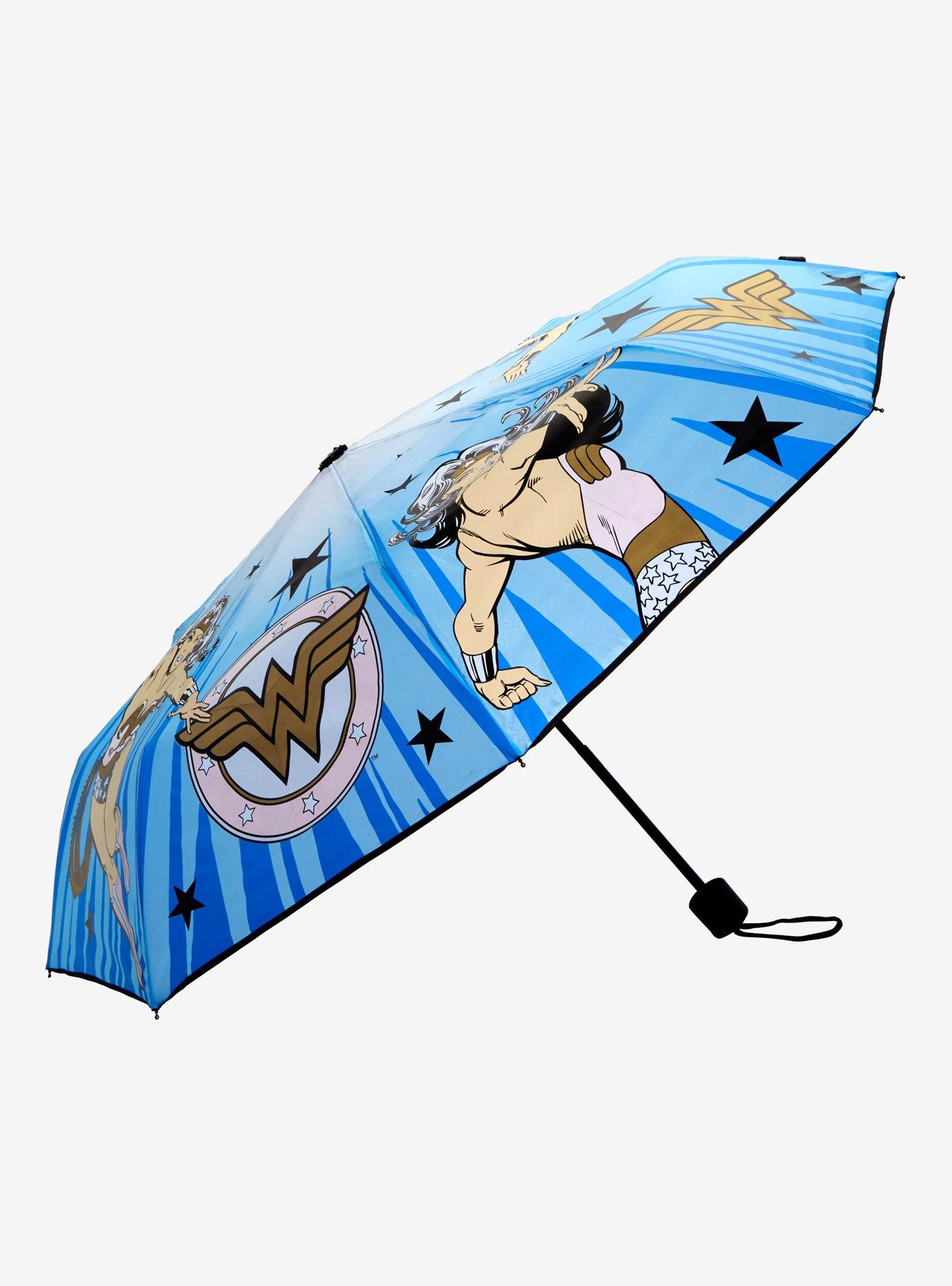 DC Wonder Woman Liquid Reactive Color Change Umbrella, , alternate