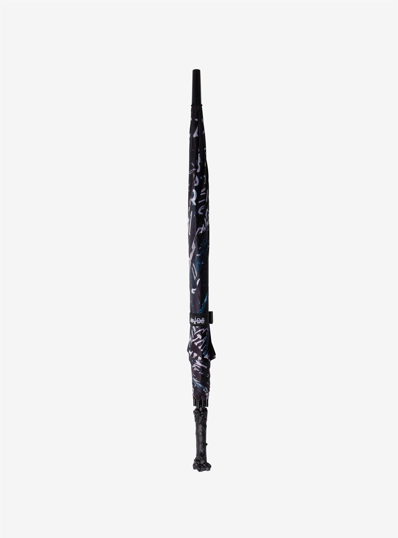 Harry Potter Spells Wand Umbrella, , alternate