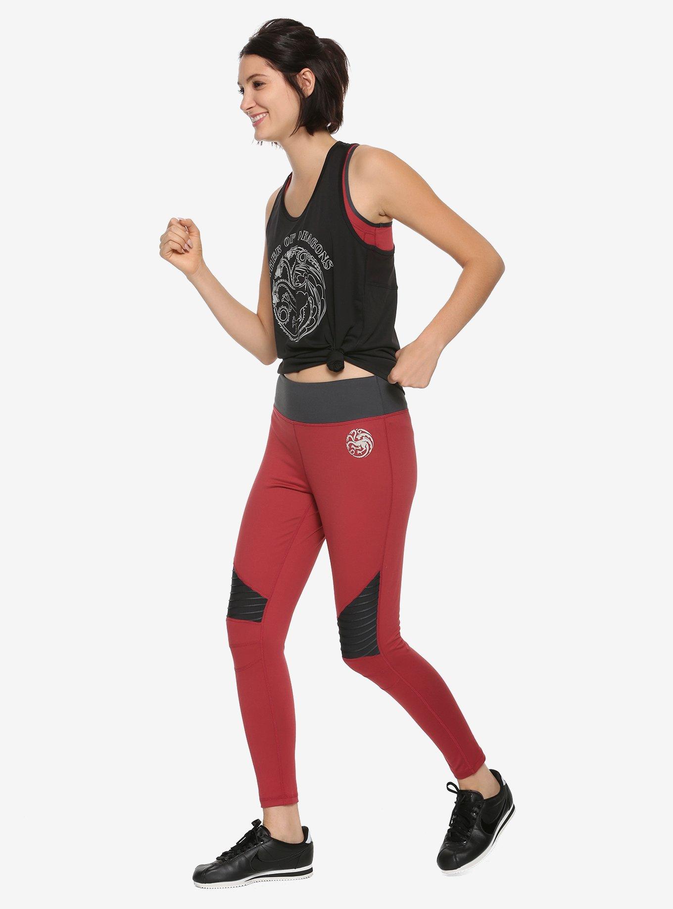 Game Of Thrones Daenerys Active Pants - BoxLunch Exclusive, , alternate