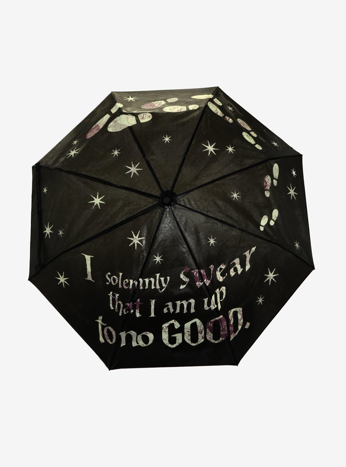 Harry Potter Marauder's Map Liquid Reactive Umbrella, , alternate