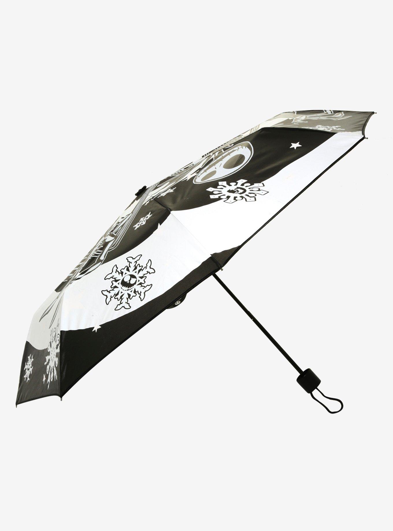 The Nightmare Before Christmas Jack Skellington Snowflake Reactive Umbrella, , alternate