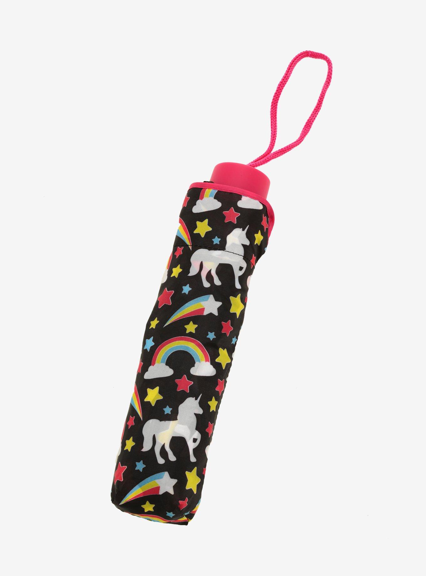 Unicorn Rainbow Umbrella, , alternate