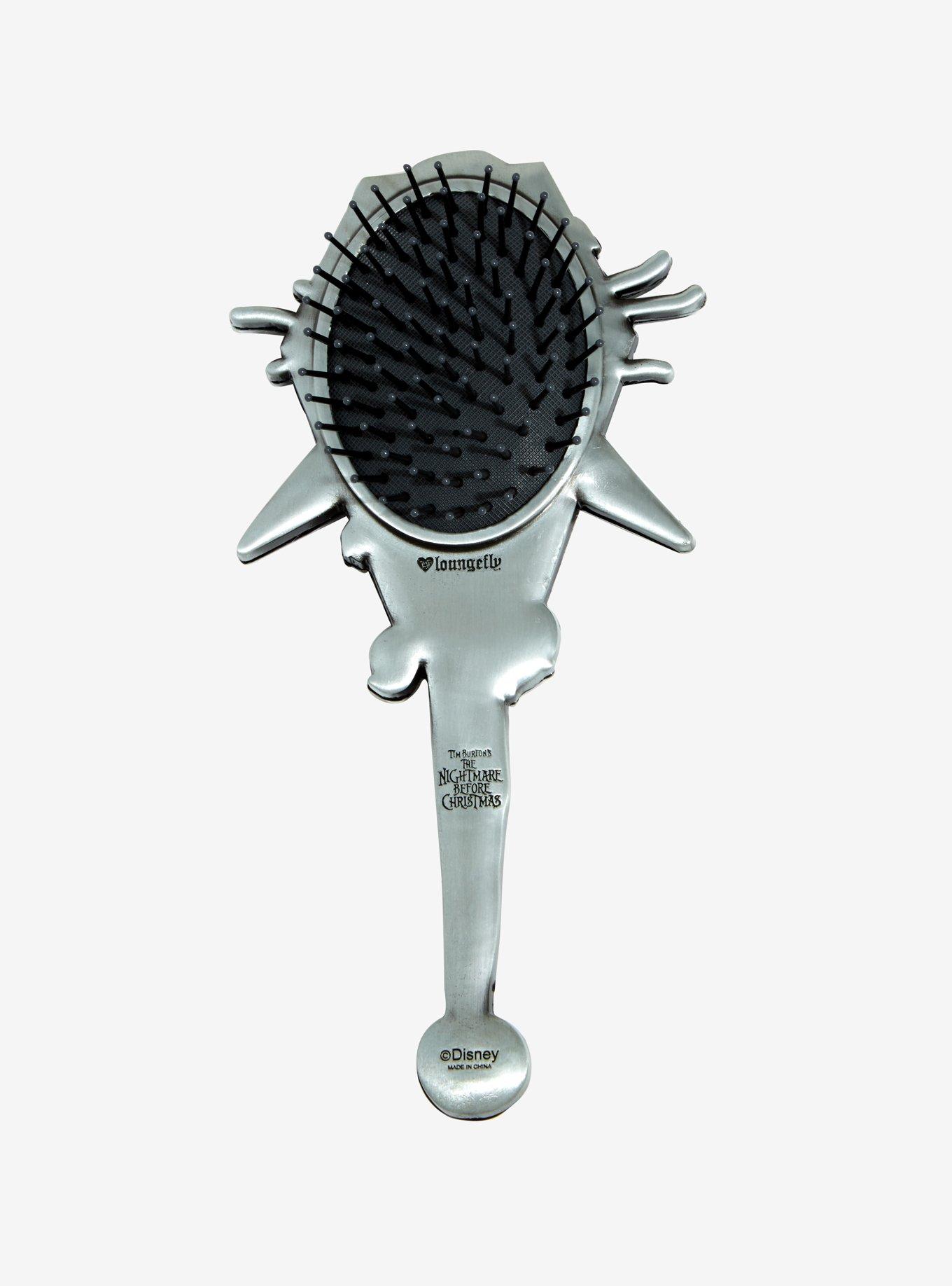 The Nightmare Before Christmas Jack Skellington Coffin Metal Die-Cut Hair Brush, , alternate