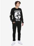 The Nightmare Before Christmas Pumpkin King Long-Sleeve T-Shirt Hot Topic Exclusive, BLACK, alternate