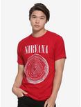 Nirvana Red Vestibule Circles Of Hell T-Shirt, RED, alternate