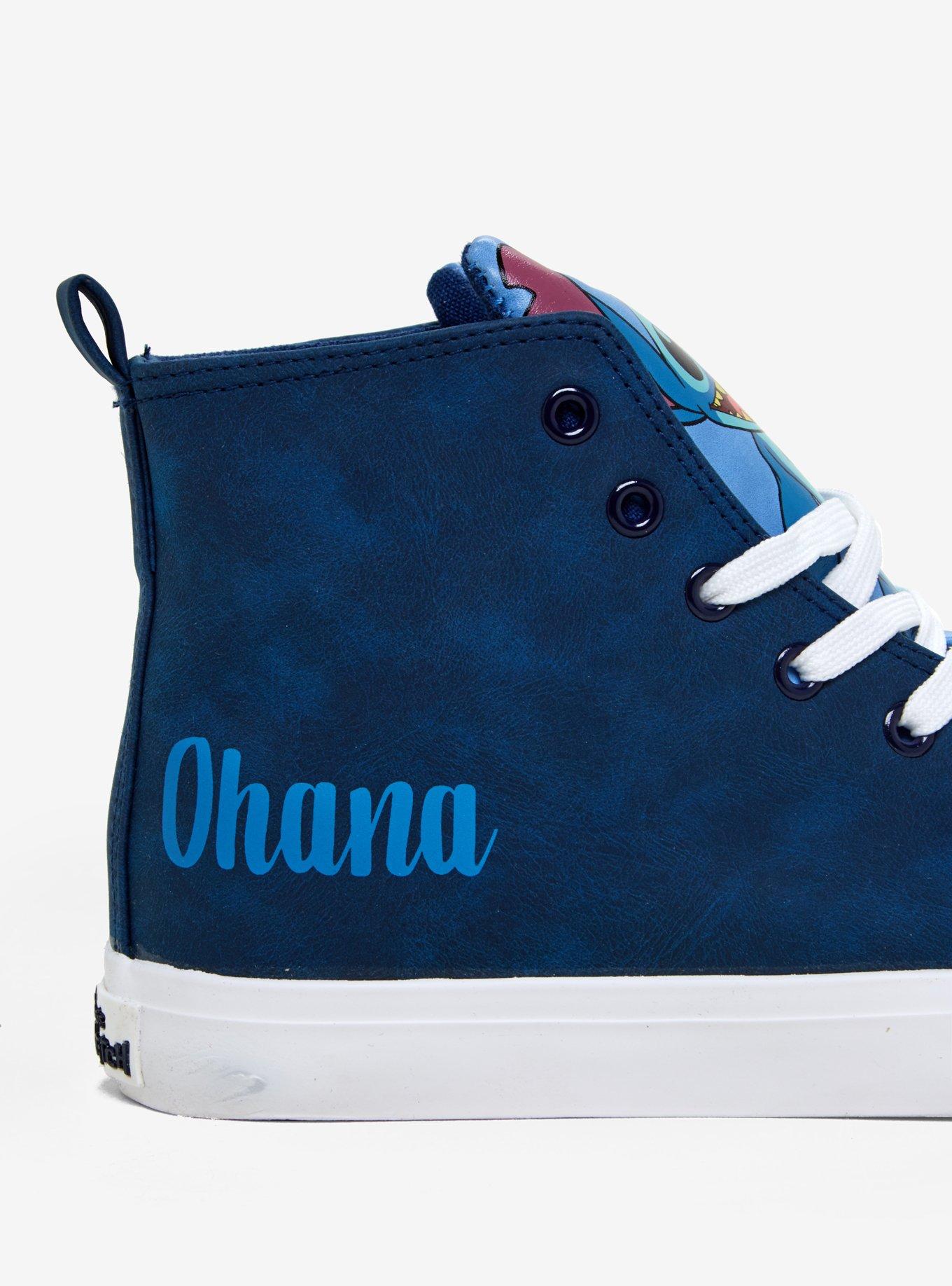 Disney Lilo & Stitch Ohana Hi-Top Sneakers, , alternate