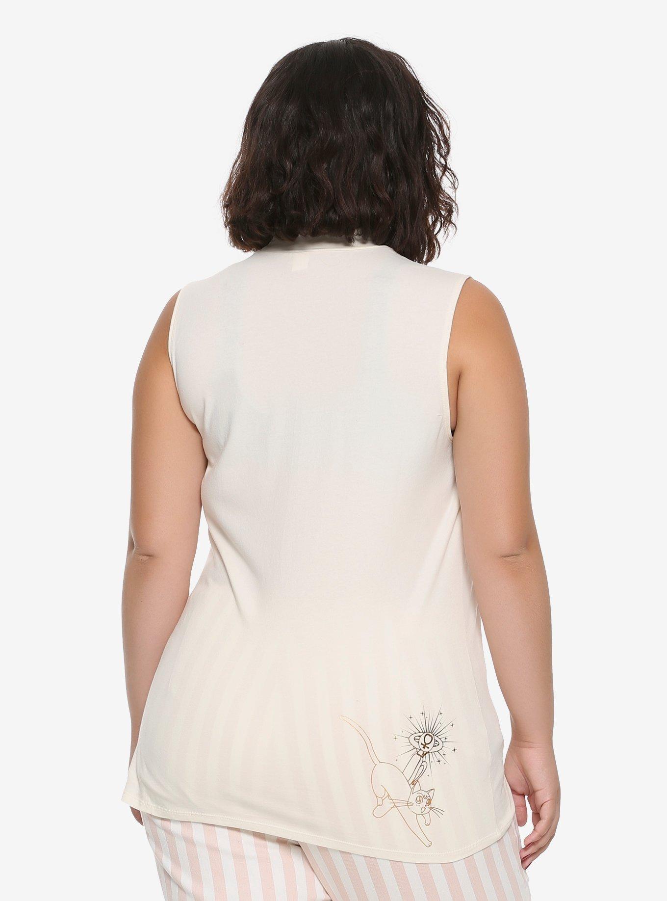 Sailor Moon Sailor Venus Mock Neck Girls T-Shirt Plus Size Hot Topic Exclusive, , alternate