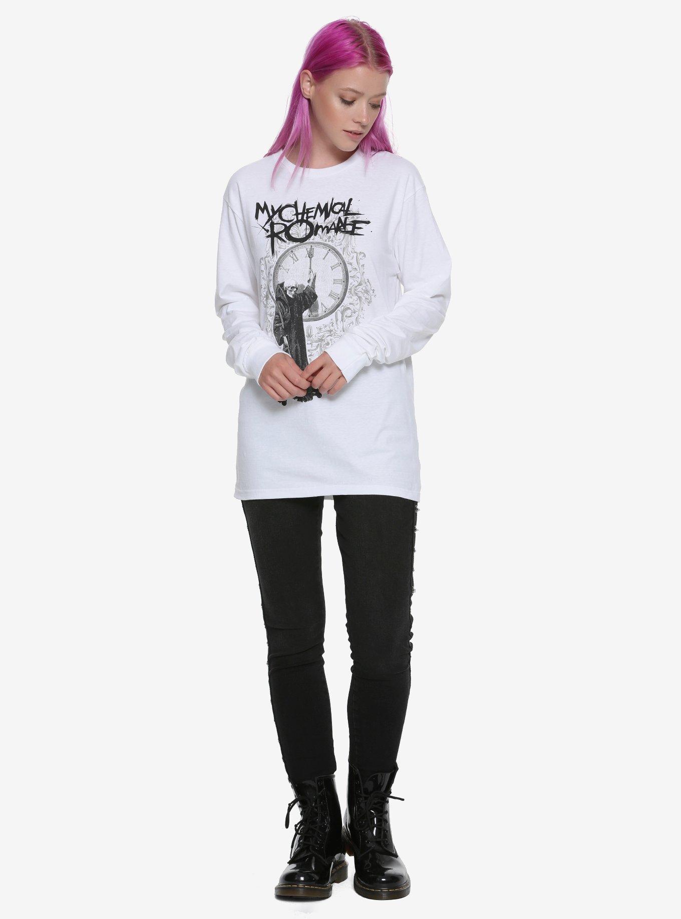 My Chemical Romance Death Clock Girls Long-Sleeve T-Shirt, , alternate