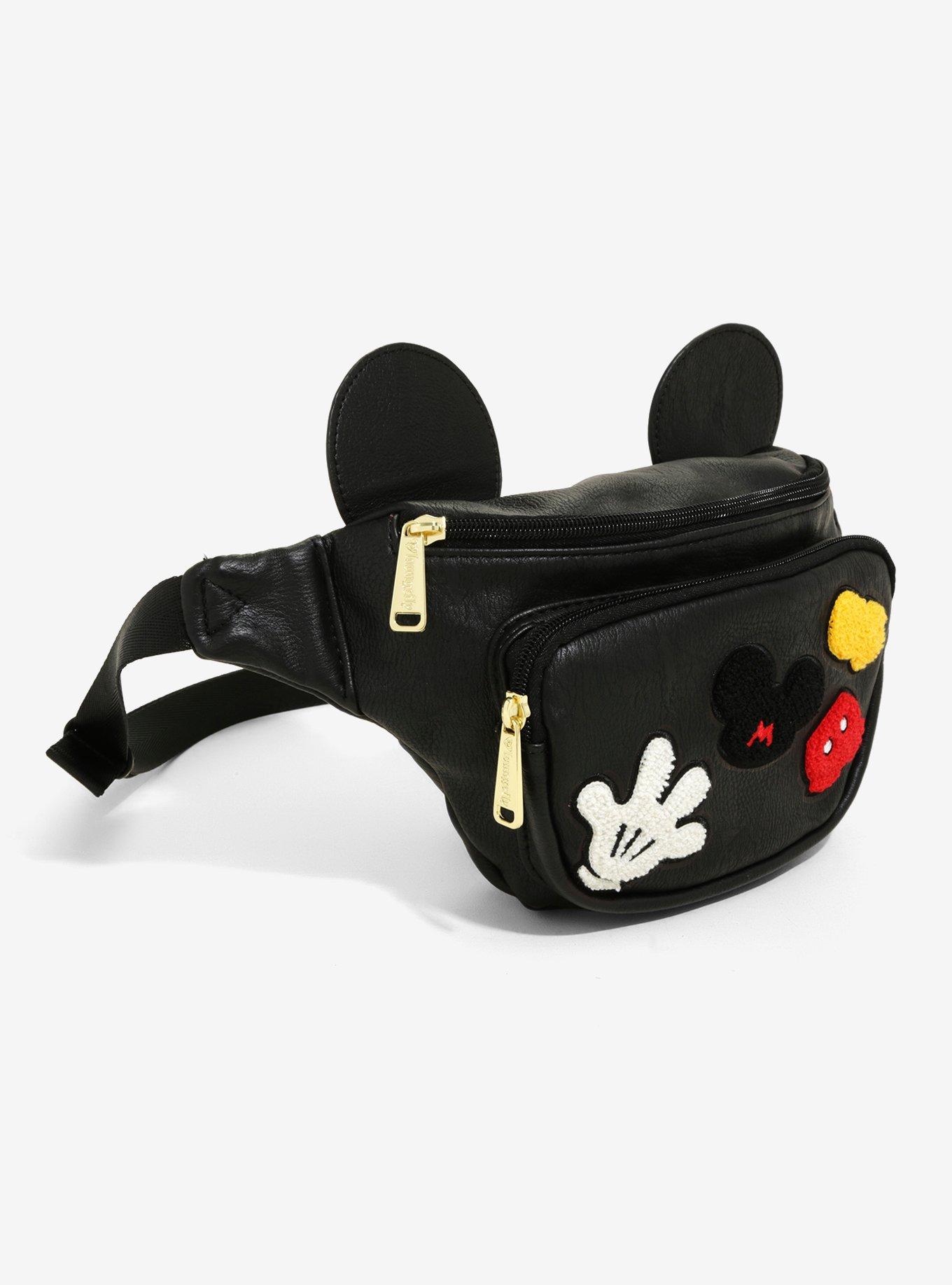 Loungefly Disney Mickey Mouse Patches Fanny Pack - BoxLunch Exclusive, , alternate