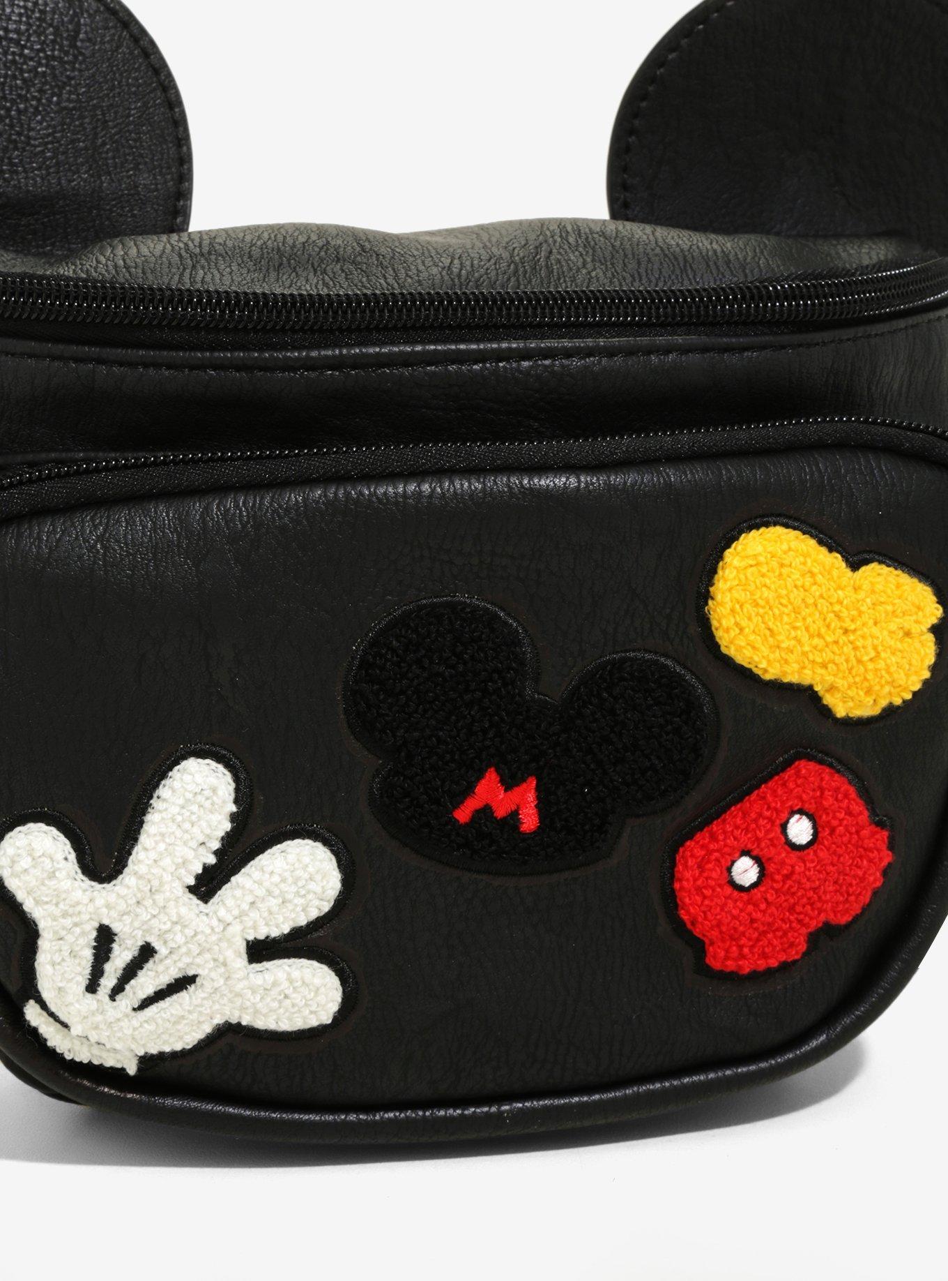Loungefly Disney Mickey Mouse Patches Fanny Pack - BoxLunch Exclusive, , alternate