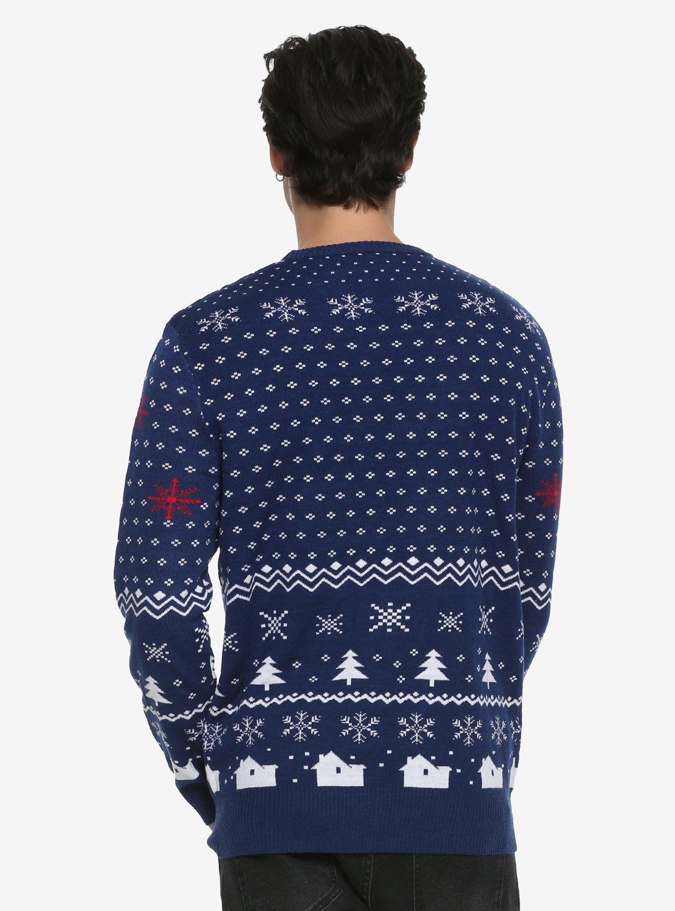 Home Alone Filthy Animal Fair Isle Sweater, , alternate