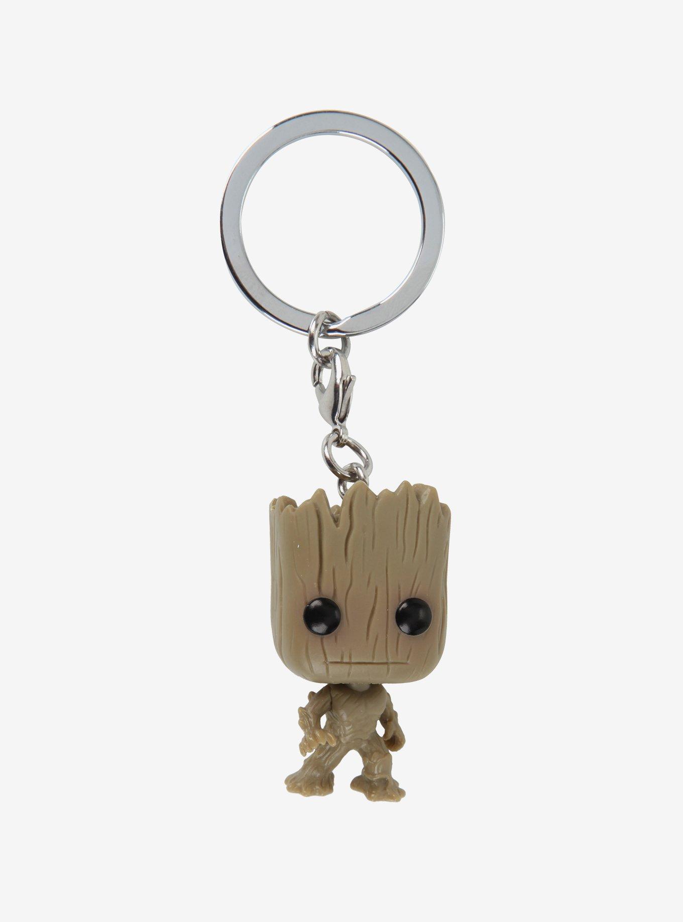 Funko Pocket Pop! Marvel Guardians Of The Galaxy Groot Key Chain, , alternate