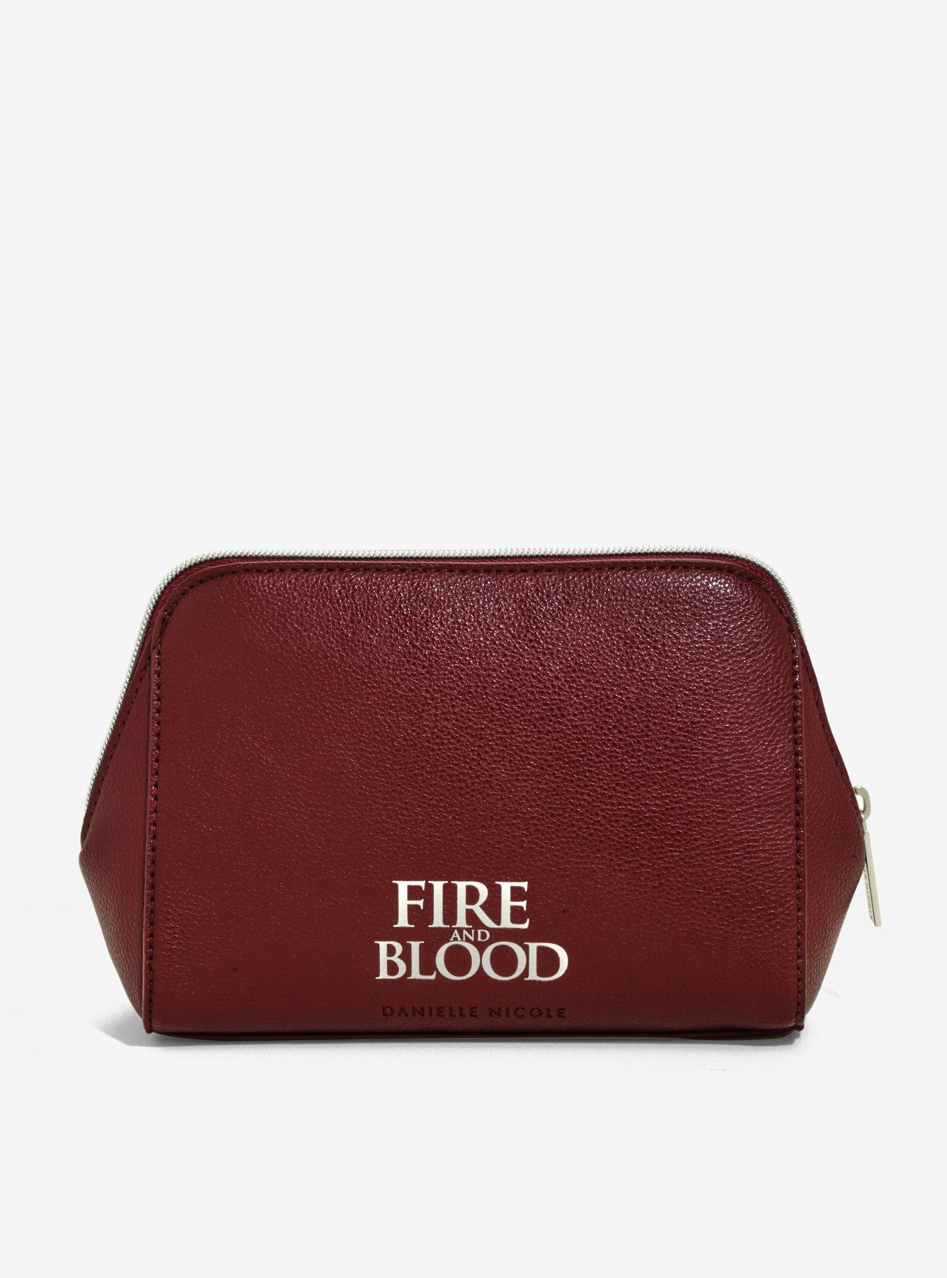 Danielle Nicole Game Of Thrones House Targaryen Cosmetic Bag - BoxLunch Exclusive, , alternate