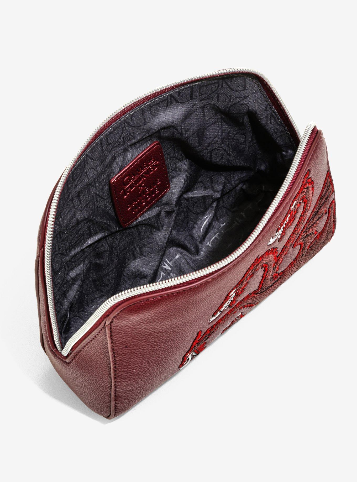 Danielle Nicole Game Of Thrones House Targaryen Cosmetic Bag - BoxLunch Exclusive, , alternate