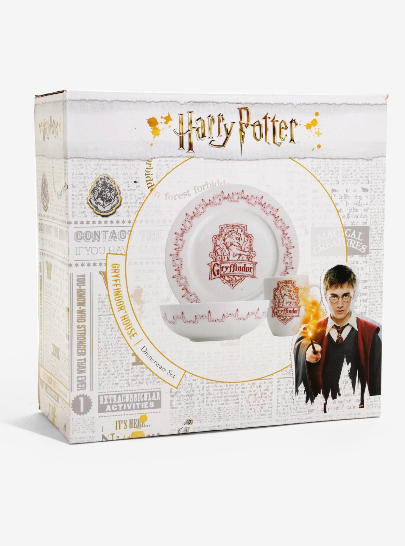 Harry Potter Gryffindor Dinnerware Set - BoxLunch Exclusive, , alternate