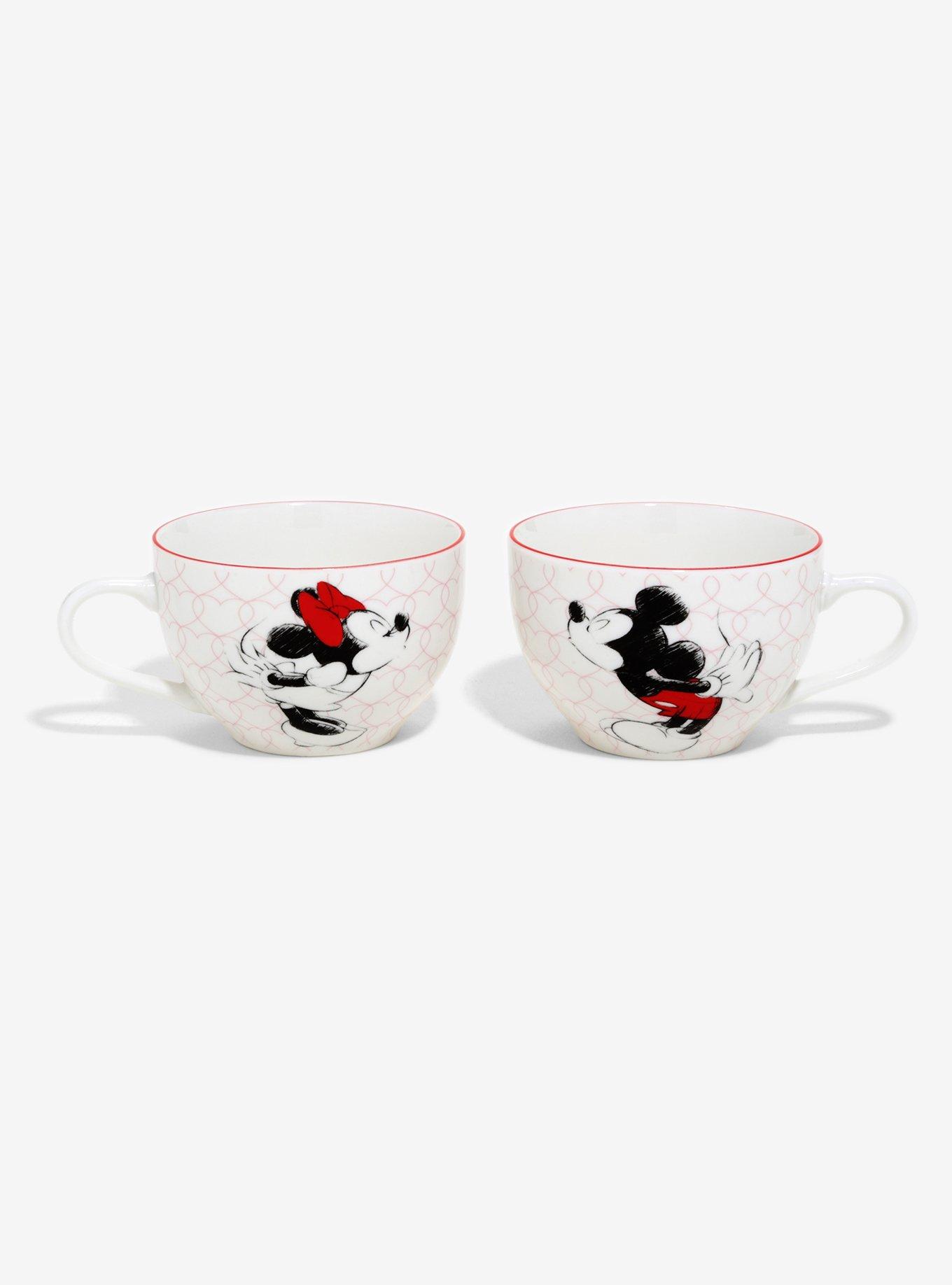 Disney Mickey Mouse & Minnie Mouse Teacup Set - BoxLunch Exclusive, , alternate