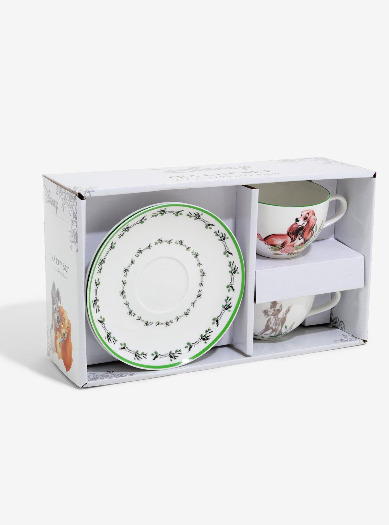 Disney Lady And The Tramp Teacup Set - BoxLunch Exclusive, , alternate