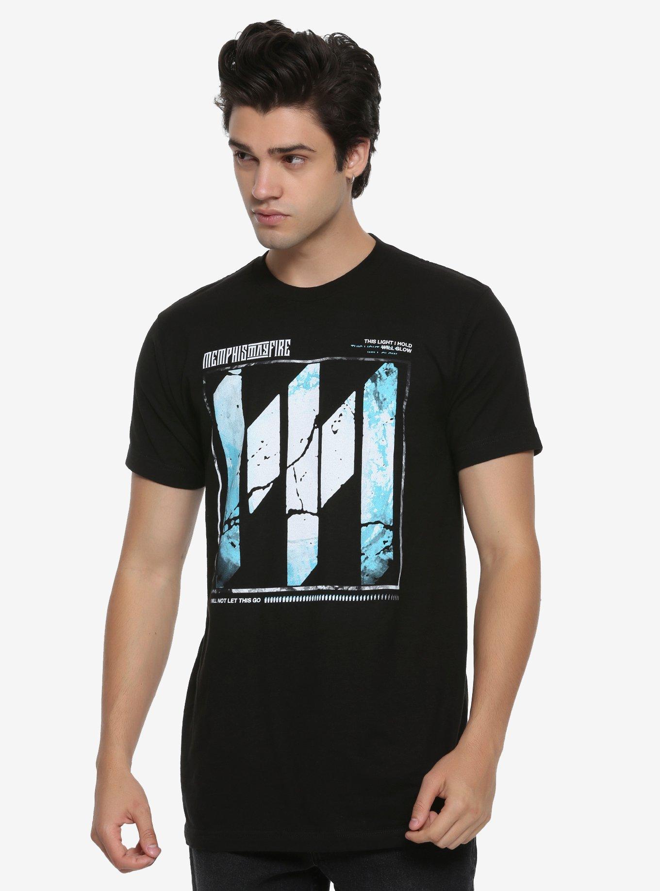 Memphis May Fire Box Logo T-Shirt, , alternate