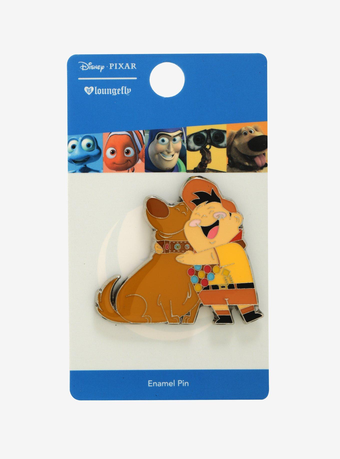 Disney Pixar Up Russell & Dug Enamel Pin - BoxLunch Exclusive, , alternate