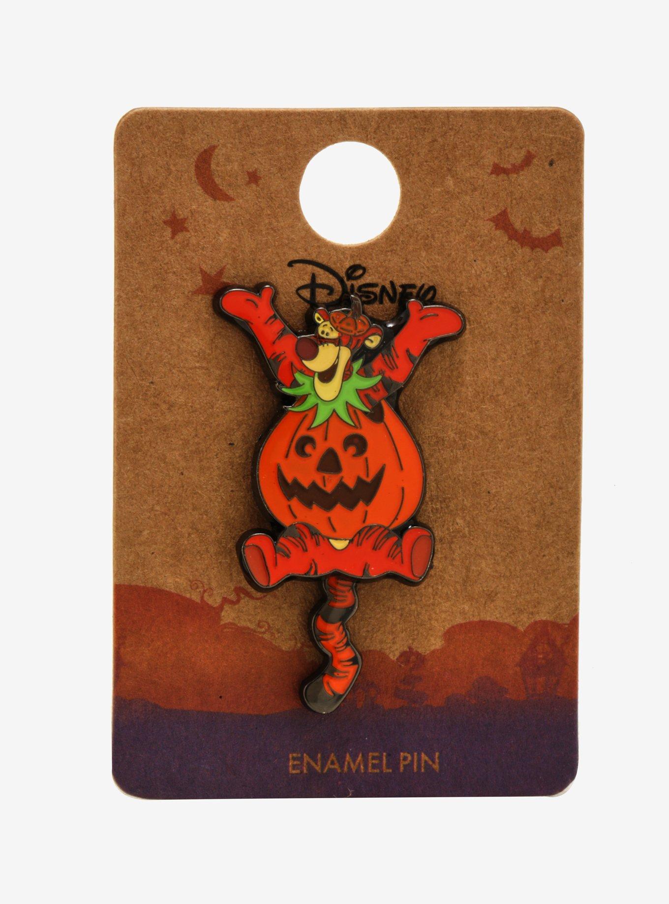 Disney Winnie The Pooh Tigger Pumpkin Enamel Pin - BoxLunch Exclusive, , alternate