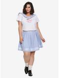 Sailor Moon School Uniform Girls Crop Top Plus Size Hot Topic Exclusive, , alternate